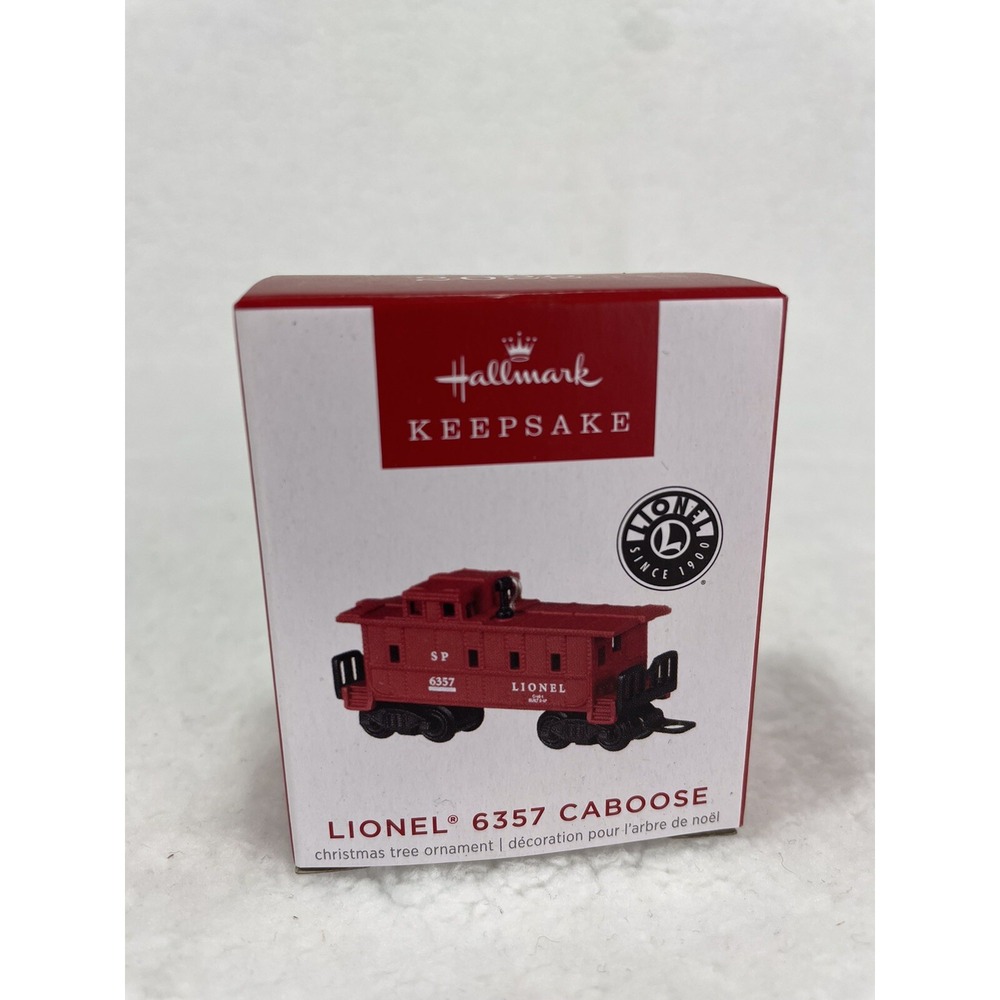 Hallmark Keepsake 2022‎ Lionel 6357 Caboose Ornament